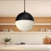 Monae LED Pendant Black-Mini Pendants-Kuzco Lighting-Lighting Design Store