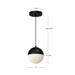 Monae LED Pendant Black-Mini Pendants-Kuzco Lighting-Lighting Design Store