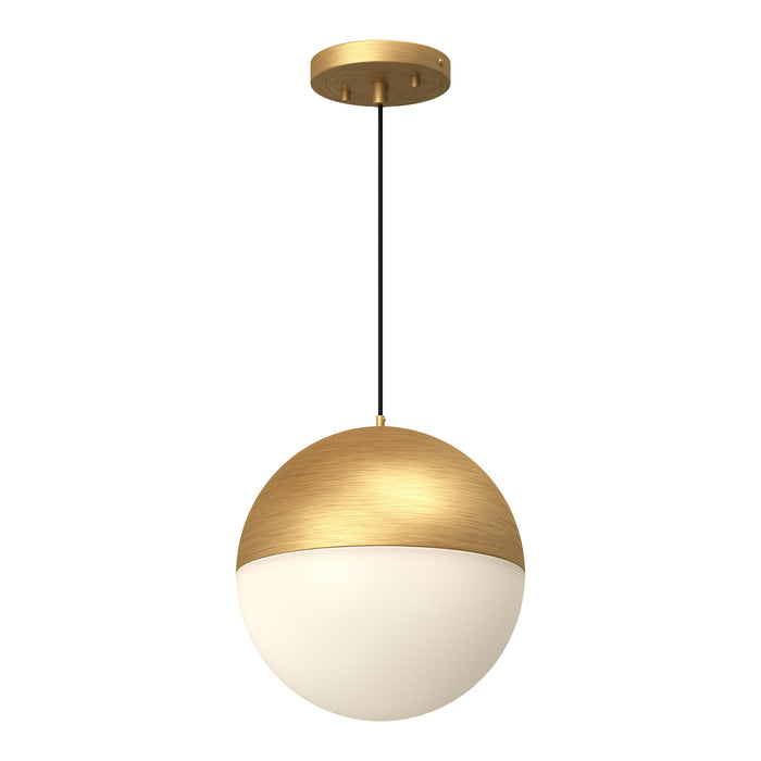 Monae LED Pendant Brushed Gold-Pendants-Kuzco Lighting-Lighting Design Store