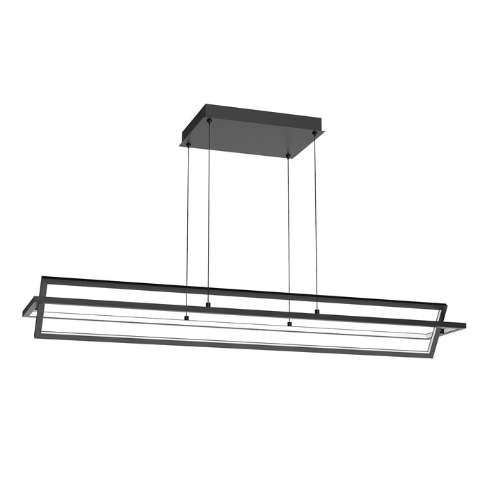 Mondrian LED Linear Pendant Black-Linear/Island-Kuzco Lighting-Lighting Design Store