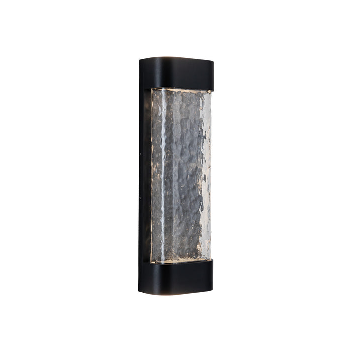 Moondew LED Exterior Wall Sconce Black-Exterior-Kuzco Lighting-Lighting Design Store