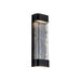 Moondew LED Exterior Wall Sconce Black-Exterior-Kuzco Lighting-Lighting Design Store