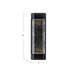 Moondew LED Exterior Wall Sconce Black-Exterior-Kuzco Lighting-Lighting Design Store