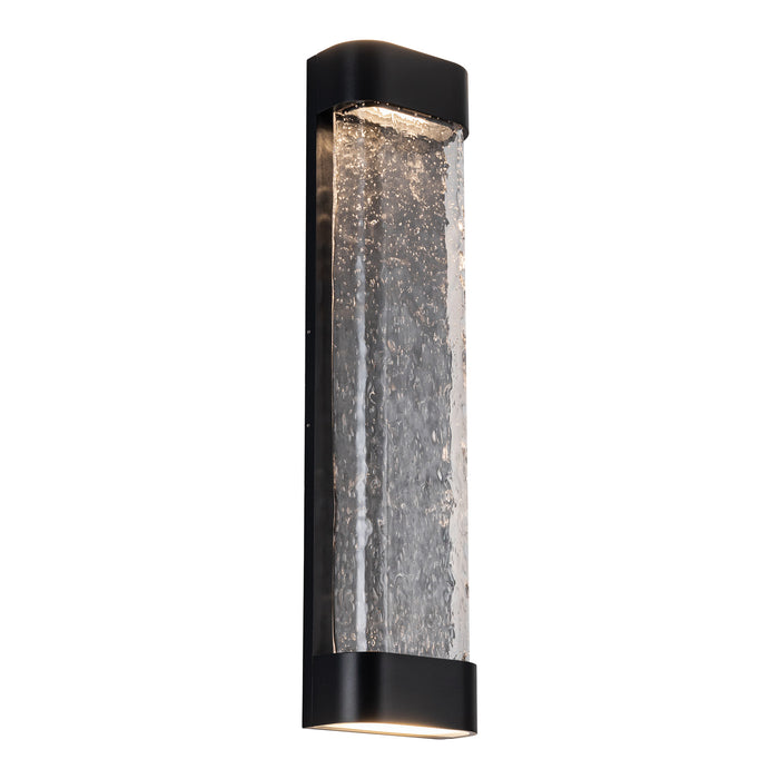 Moondew LED Exterior Wall Sconce Black-Exterior-Kuzco Lighting-Lighting Design Store