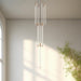 Motif LED Pendant Brushed Gold-Pendants-Kuzco Lighting-Lighting Design Store