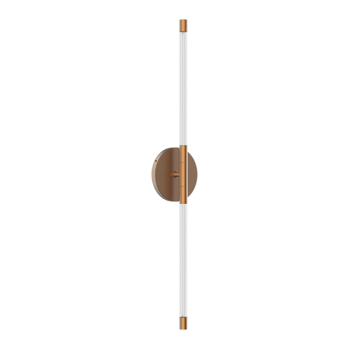 Motif LED Wall Sconce Brushed Gold-Sconces-Kuzco Lighting-Lighting Design Store