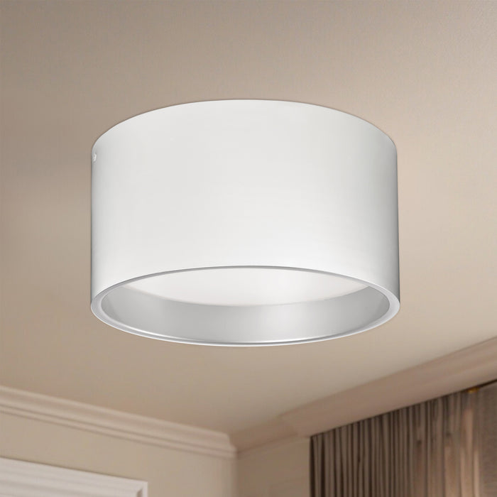 Mousinni LED Flush Mount White-Flush Mounts-Kuzco Lighting-Lighting Design Store