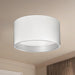 Mousinni LED Flush Mount White-Flush Mounts-Kuzco Lighting-Lighting Design Store