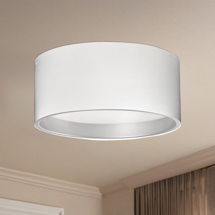 Mousinni LED Flush Mount White-Flush Mounts-Kuzco Lighting-Lighting Design Store