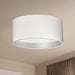 Mousinni LED Flush Mount White-Flush Mounts-Kuzco Lighting-Lighting Design Store