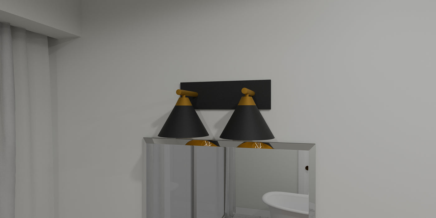 Mastro Two Light Bath-Bathroom Fixtures-Quoizel-Lighting Design Store