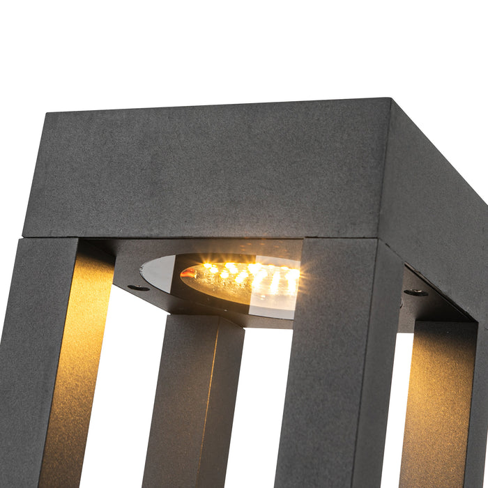 Napa LED Exterior Bollard Black-Landscape Ltg.-Kuzco Lighting-Lighting Design Store