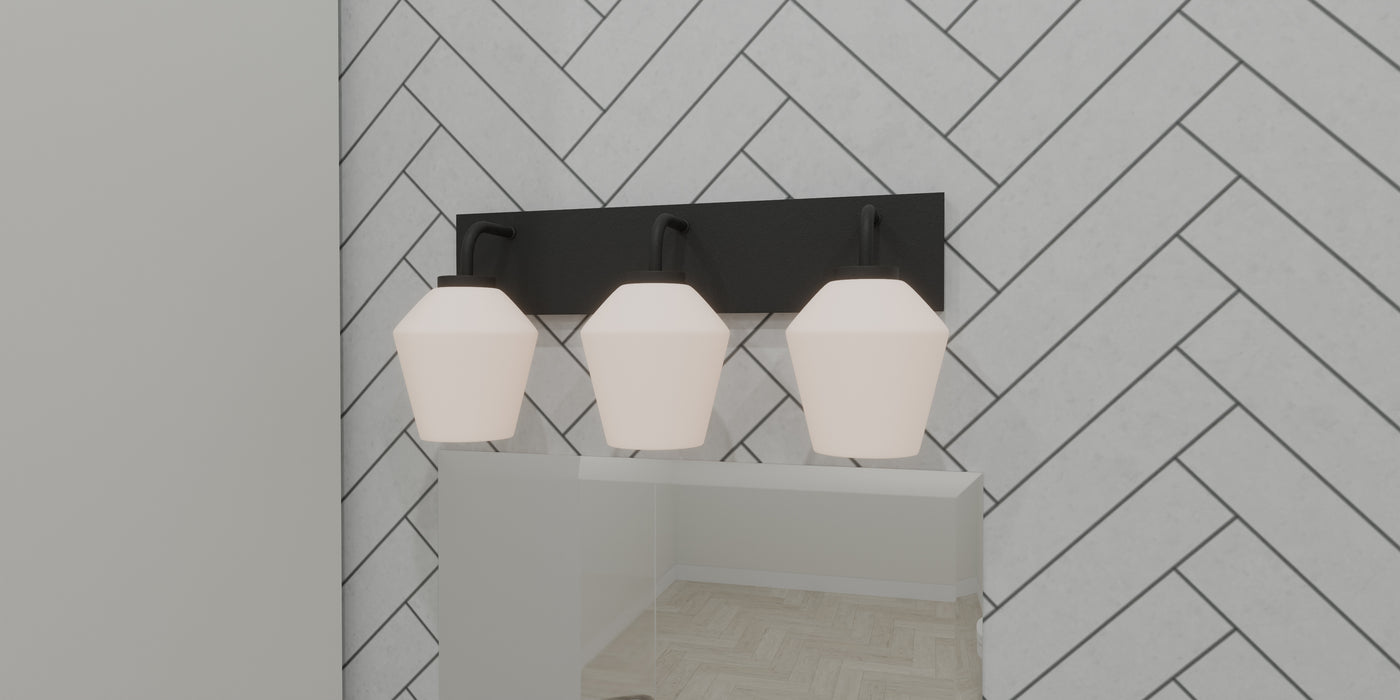 Nielson Three Light Bath-Bathroom Fixtures-Quoizel-Lighting Design Store