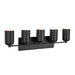 Nola Five Light Vanity Black-Bathroom Fixtures-Kuzco Lighting-Lighting Design Store