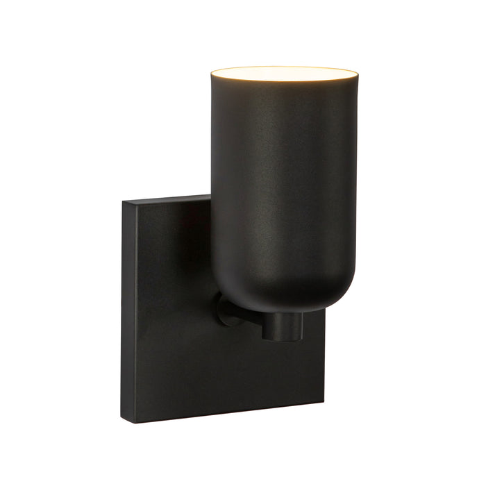 Nola One Light Wall Sconce Black-Sconces-Kuzco Lighting-Lighting Design Store