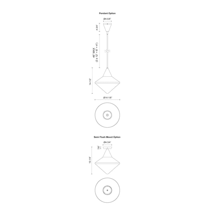 Nora One Light Pendant Aged Gold/Opal Matte Glass-Pendants-Alora-Lighting Design Store