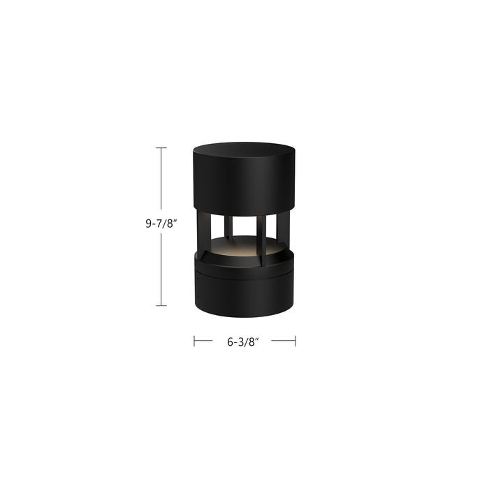 Novato LED Exterior Bollard Black-Landscape Ltg.-Kuzco Lighting-Lighting Design Store