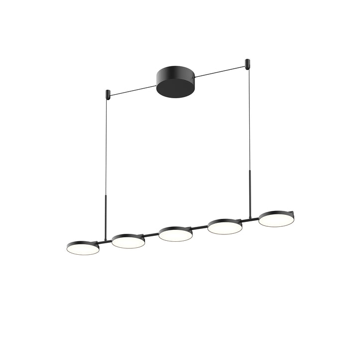 Novel LED Linear Pendant Black-Linear/Island-Kuzco Lighting-Lighting Design Store