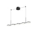 Novel LED Linear Pendant Black-Linear/Island-Kuzco Lighting-Lighting Design Store