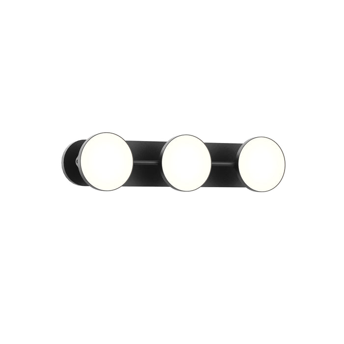 Novel LED Vanity Light Black-Bathroom Fixtures-Kuzco Lighting-Lighting Design Store