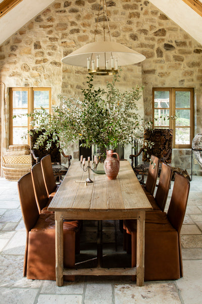 Archive Six Light Chandelier Patina Brass-Large Chandeliers-Troy Lighting-Lighting Design Store