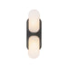 Odin Two Light Wall Vanity Urban Bronze/Alabaster-Bathroom Fixtures-Alora-Lighting Design Store