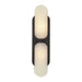 Odin Two Light Wall Vanity Urban Bronze/Alabaster-Bathroom Fixtures-Alora-Lighting Design Store
