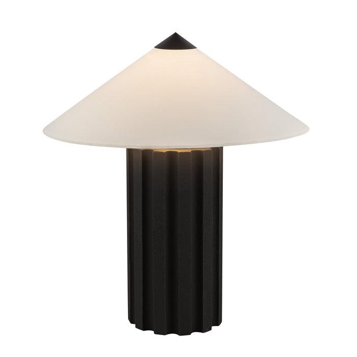 Ono One Light Table Lamp Matte Black-Lamps-Alora-Lighting Design Store