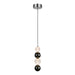 Onyx LED Pendant Polished Nickel-Mini Pendants-Alora-Lighting Design Store