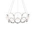Oros LED Chandelier Antique Silver-Mid. Chandeliers-Kuzco Lighting-Lighting Design Store
