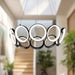Oros LED Chandelier Black-Mid. Chandeliers-Kuzco Lighting-Lighting Design Store