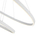Ovale LED Chandelier White-Large Chandeliers-Kuzco Lighting-Lighting Design Store