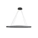 Ovale LED Linear Pendant Black-Linear/Island-Kuzco Lighting-Lighting Design Store