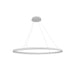 Ovale LED Linear Pendant White-Linear/Island-Kuzco Lighting-Lighting Design Store