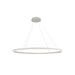 Ovale LED Linear Pendant White-Linear/Island-Kuzco Lighting-Lighting Design Store