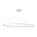 Ovale LED Linear Pendant White-Linear/Island-Kuzco Lighting-Lighting Design Store