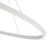 Ovale LED Linear Pendant White-Linear/Island-Kuzco Lighting-Lighting Design Store