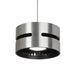 Oxford LED Pendant Brushed Nickel-Mini Pendants-Kuzco Lighting-Lighting Design Store