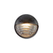 Palais LED Vanity Ribbed Glass/Urban Bronze-Sconces-Alora-Lighting Design Store