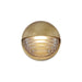 Palais LED Vanity Ribbed Glass/Vintage Brass-Sconces-Alora-Lighting Design Store