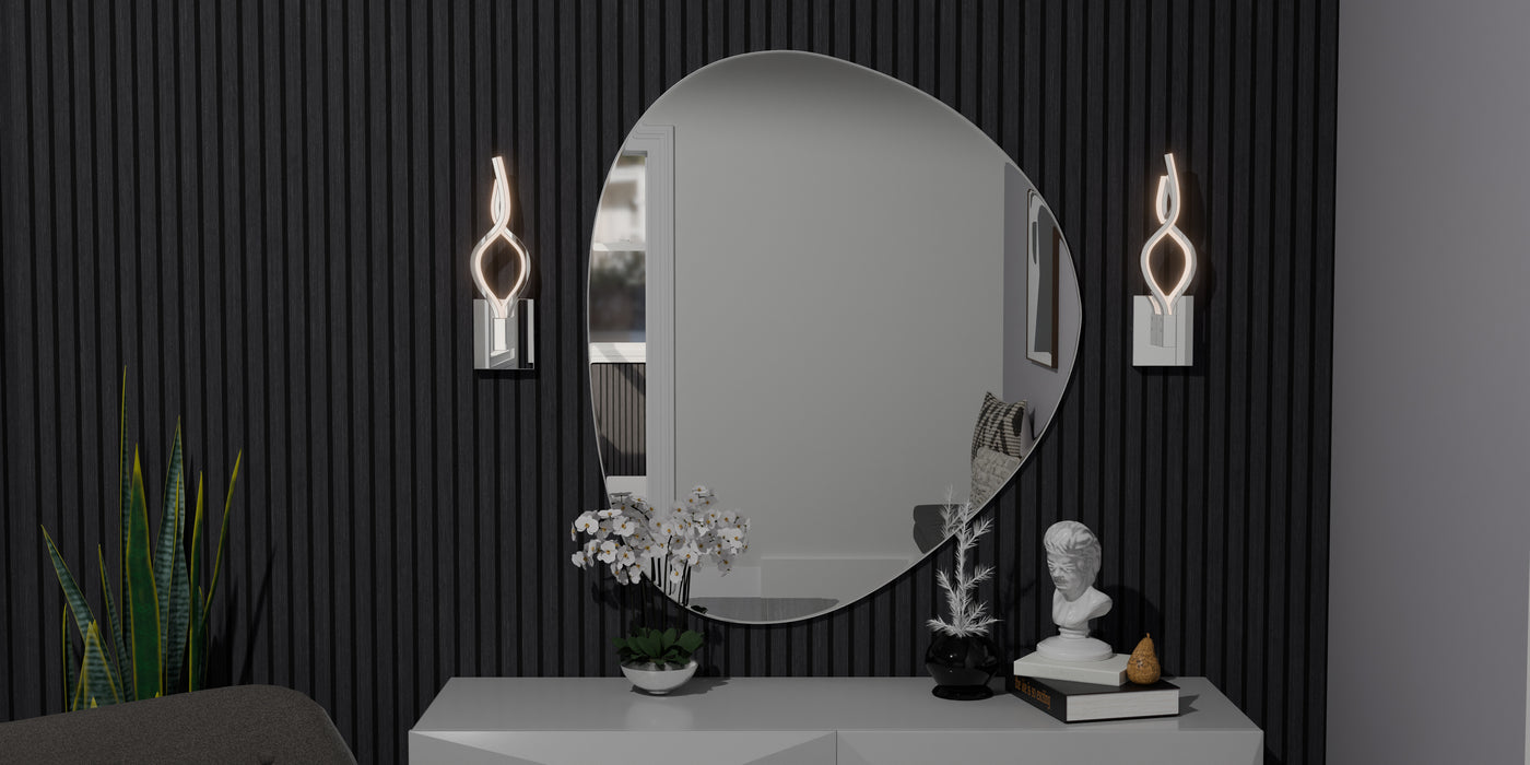 Isadora LED Wall Sconce-Sconces-Quoizel-Lighting Design Store