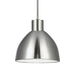 Chroma LED Pendant Brushed Nickel-Mini Pendants-Kuzco Lighting-Lighting Design Store