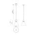 Emerson One Light Pendant Matte Black/Smoked-Mini Pendants-Alora-Lighting Design Store