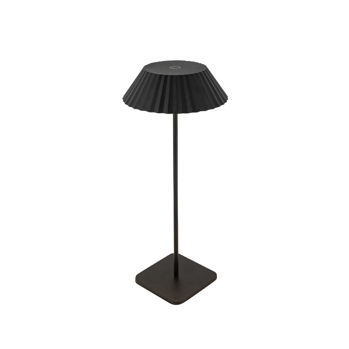 Pela LED Table Lamp Black-Lamps-Kuzco Lighting-Lighting Design Store