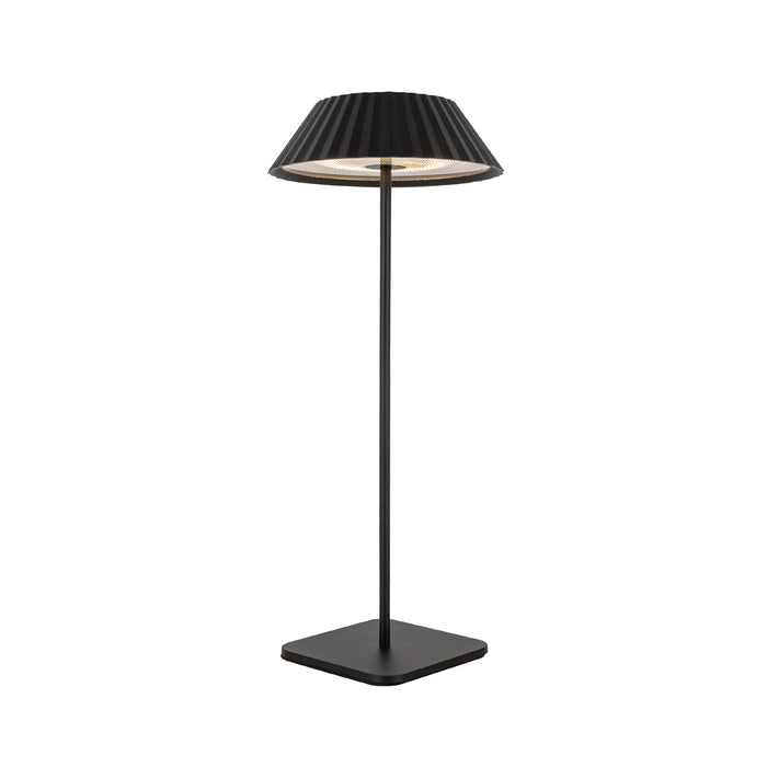 Pela LED Table Lamp Black-Lamps-Kuzco Lighting-Lighting Design Store