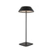 Pela LED Table Lamp Black-Lamps-Kuzco Lighting-Lighting Design Store