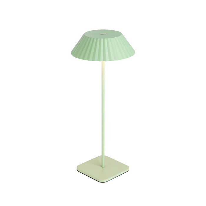 Pela LED Table Lamp Sage Green-Lamps-Kuzco Lighting-Lighting Design Store