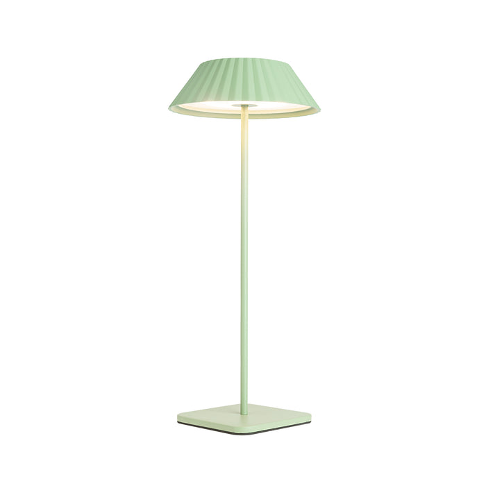 Pela LED Table Lamp Sage Green-Lamps-Kuzco Lighting-Lighting Design Store
