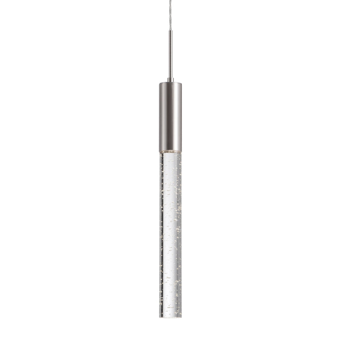 Pendula LED Pendant Brushed Nickel-Mini Pendants-Kuzco Lighting-Lighting Design Store