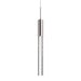 Pendula LED Pendant Brushed Nickel-Mini Pendants-Kuzco Lighting-Lighting Design Store